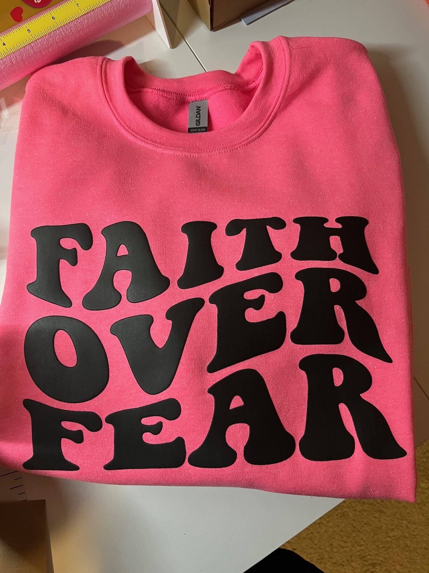 Faith Over Fear Crewneck